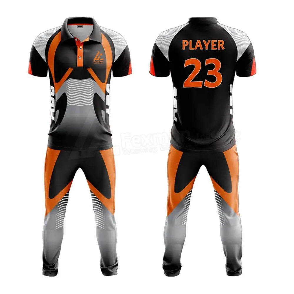 Новинка 2022 Джерси для крикета с сублимационной печатью мужская форма