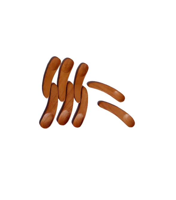 Оптовая продажа деревянная ложка для крема лица косметическая лопатка мини-ложка фабрика