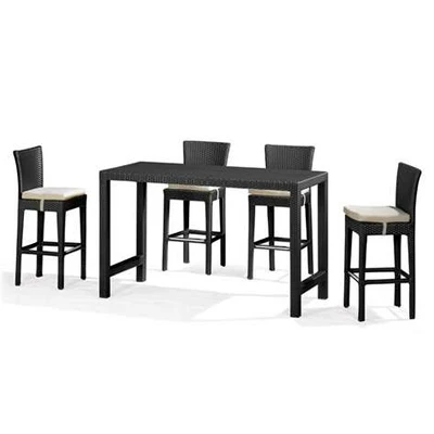 wicker bar set