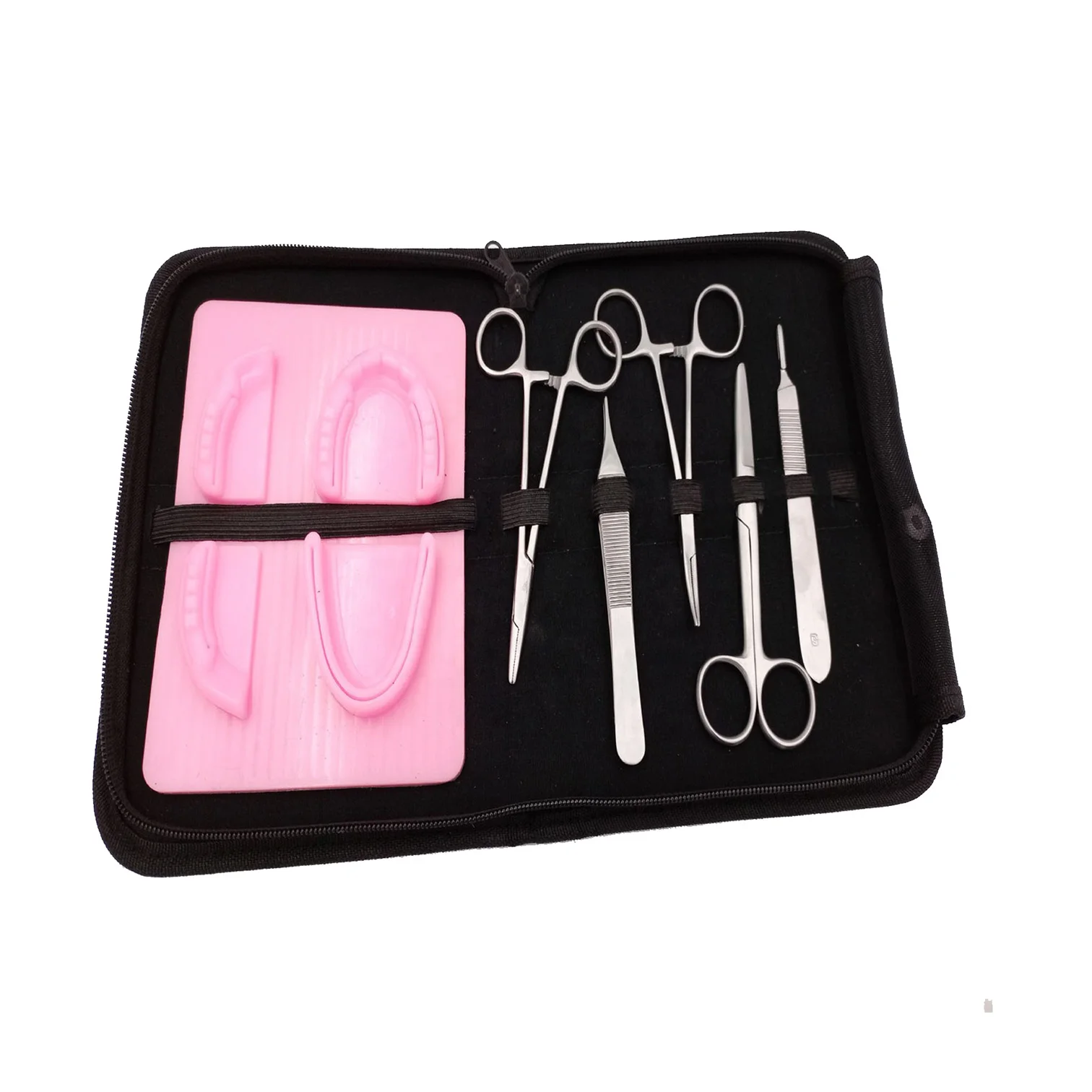 Medical Suture Kit Hot Sale Medical Students Kit With Soft Simulator Pad Model