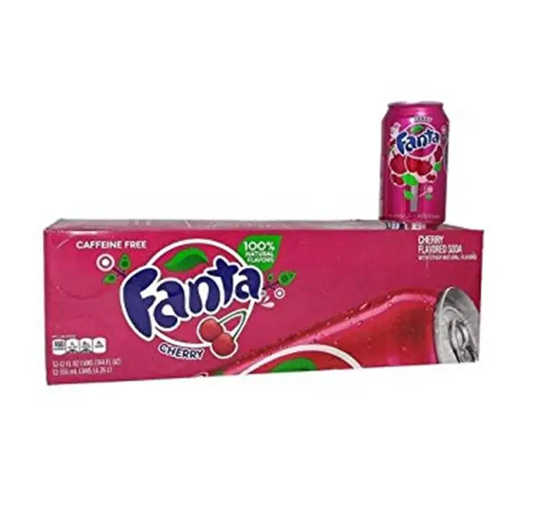 
American Fanta Cherry Fruits Can 355ml 