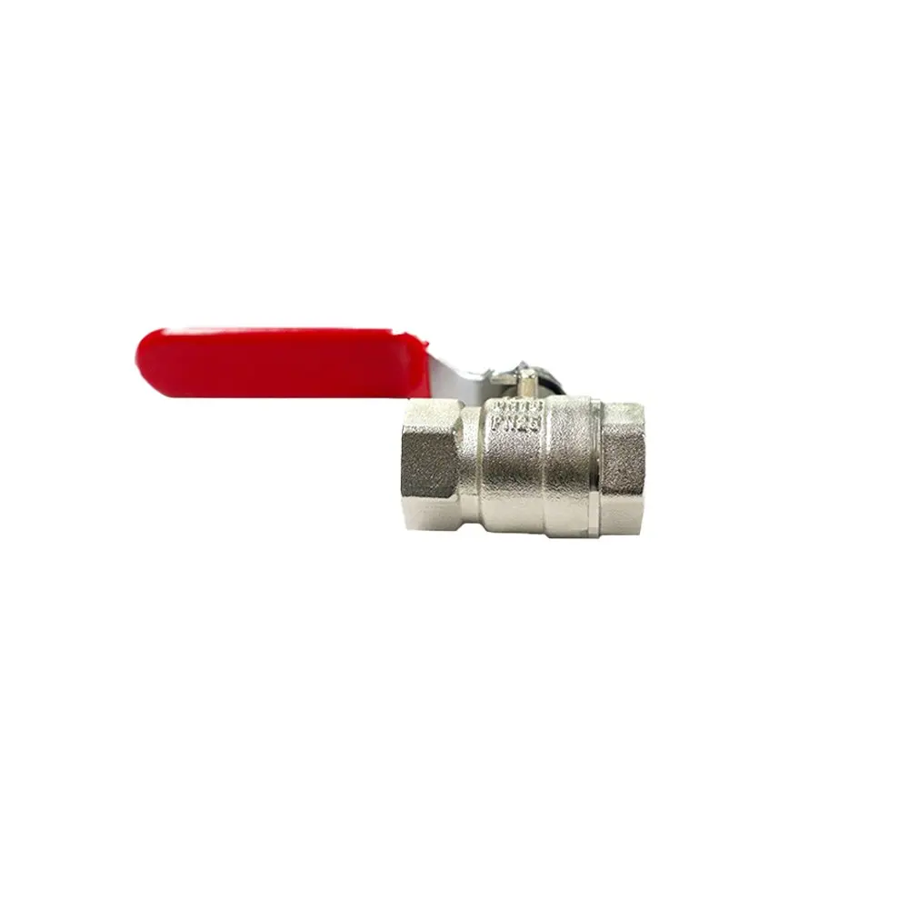 OEM supplier actuated brass ball valve working temperature 120 degree celsius HVAC pipe system factory Vietnam