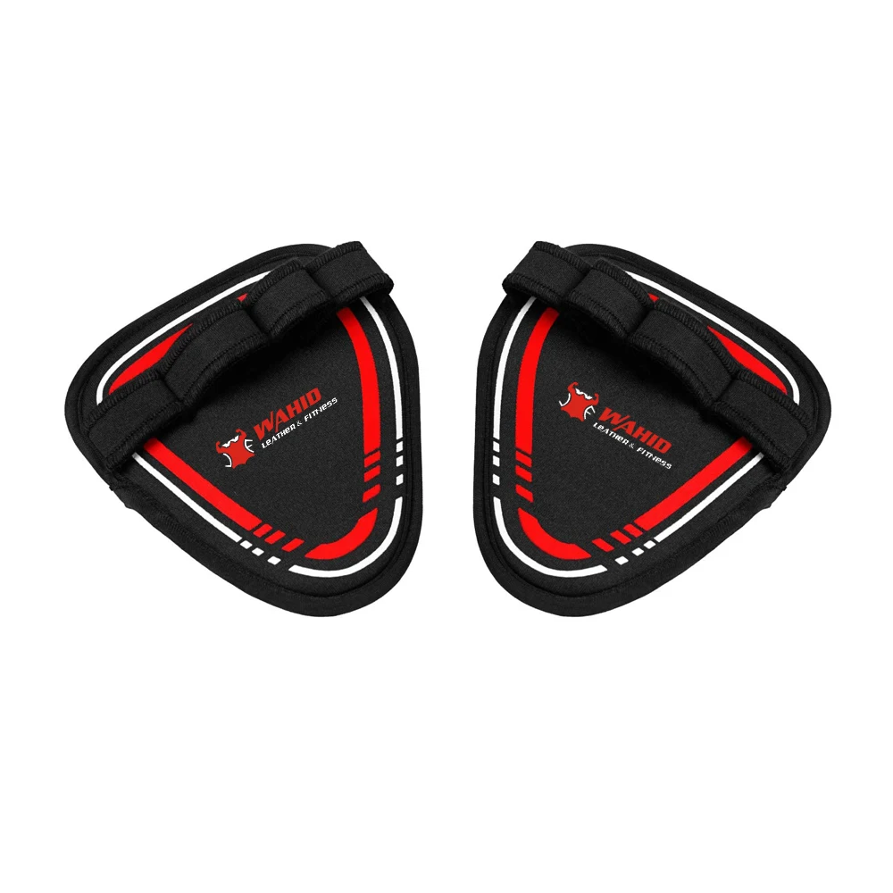 Unique Four-Finger Loop Design Neoprene Grip Pads Lifting Grips, For Gym Workout, Lifting Pads For Weightlifting, Calisthenics