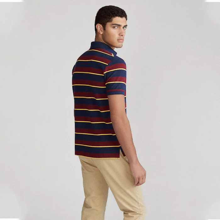 Мужские футболки-поло высокое качество 100% хлопок/полиэстер Пользовательский логотип оптовая