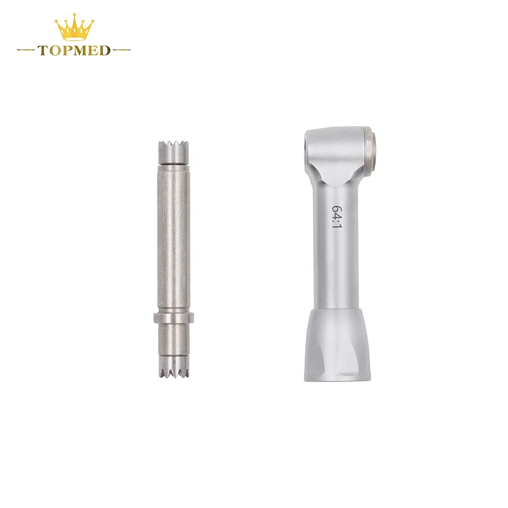 Стоматологический низкоскоростной наконечник 64:1 с обратным углом стоматологический воздушная турбина