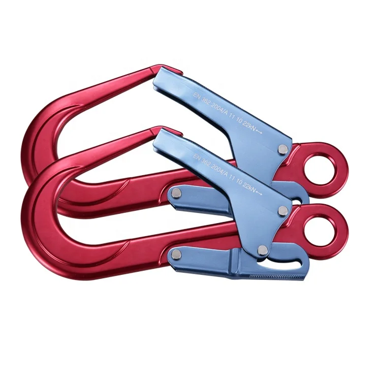 ADELA CE Certified 22kn safety Aluminum Hook