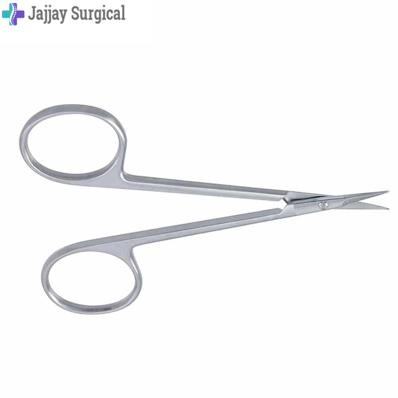 Высококачественные ножницы из нержавеющей стали для радужной оболочки медицинские изогнутые