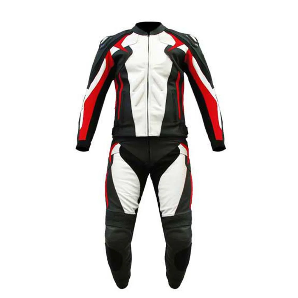 Новейший стильный костюм для мотоциклистов кожаный гоночный кожаная куртка