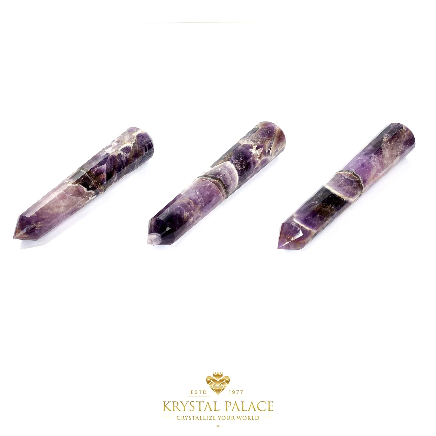 
100% Natural Reiki Chakras Crystal Massage Healing Wands Handmade Amethyst Agate Gemstone Tower By KrystalPalace 