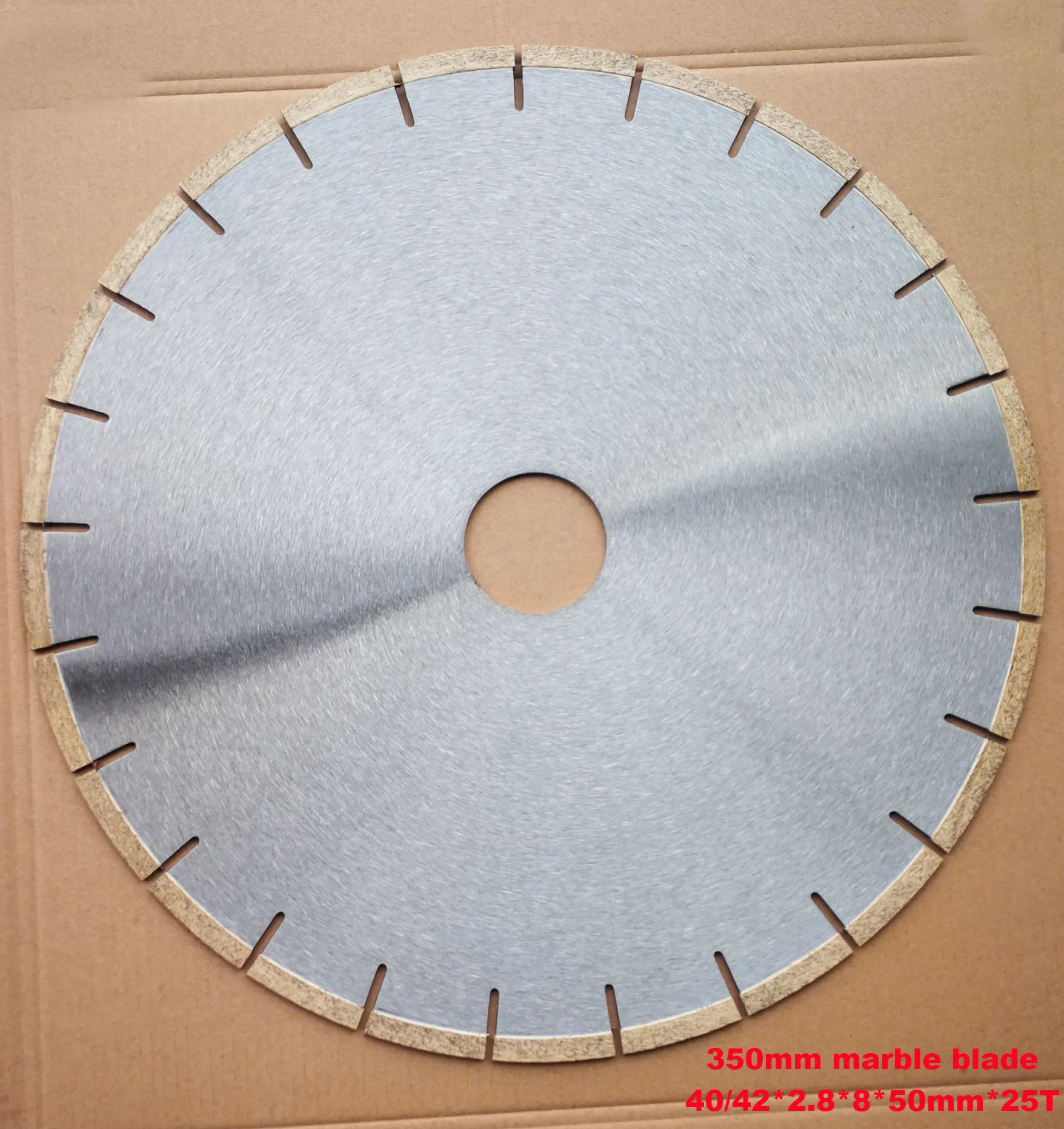 China factory good sharpness and good quality  slient tools circular saw blade 14'350mm segment diamond saw blades for marble