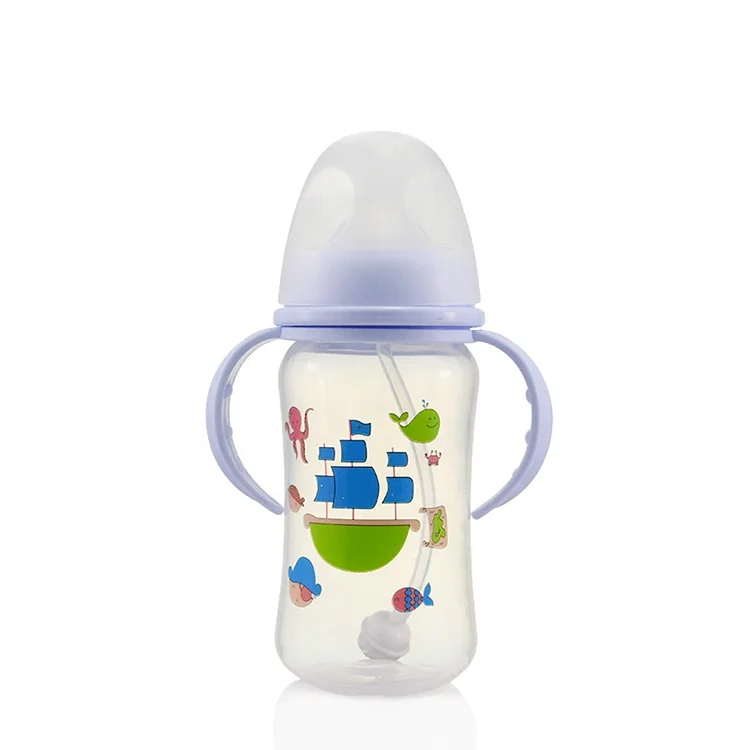Manufacturer Supplies Wide-mouth Maternal and Infant Products feeding Bottles for Wholesale 240 ml