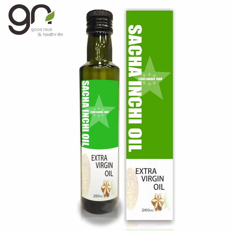 
2021 hot sale home care Sacha inchi oil (260ml bottle) refreshing brain could help hypotensive 