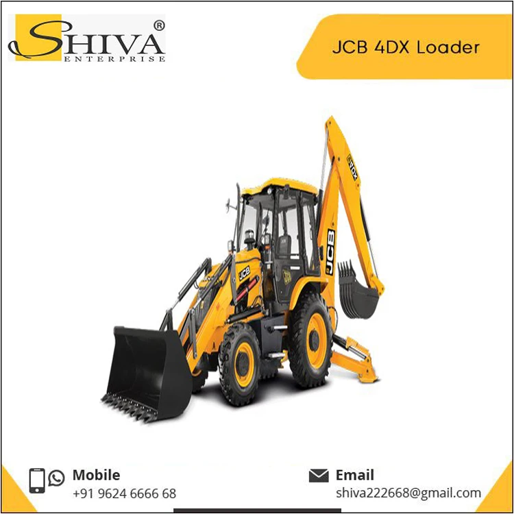 Reputed Worldwide Supplier of 76 HP & 92HP Load Capacity 4DX Front End Loader JCB at Affordable Market Price