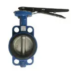 2021 High Quality GG-25 Cast Iron Body Model 030065 DN65 Wafer Type Stainless Steel Disc Manual Butterfly Valve From Turkey