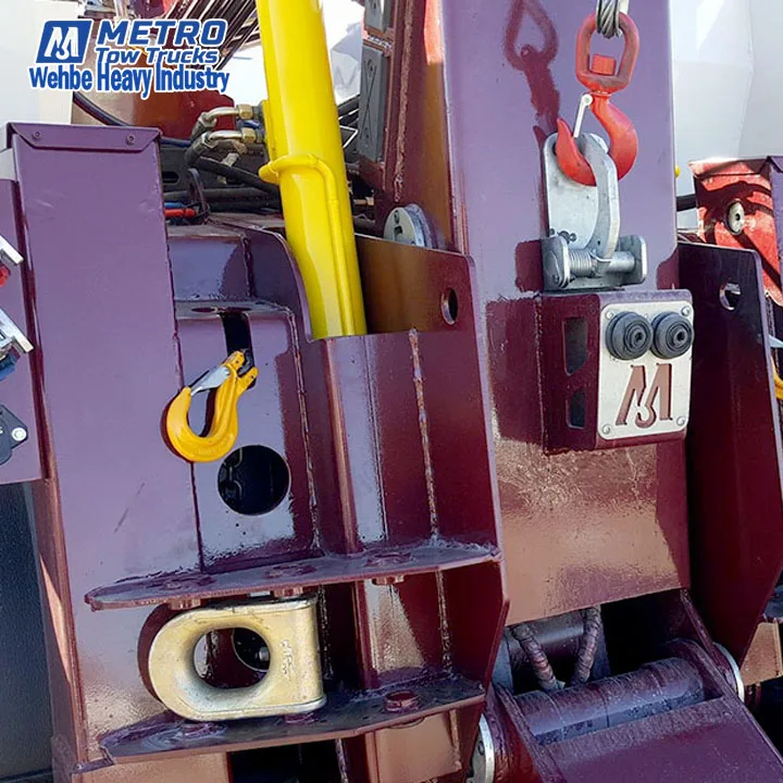 metro wehbe 20 ton recovery towing truck howo heavy duty 20-25 ton tow truck wrecker for sale