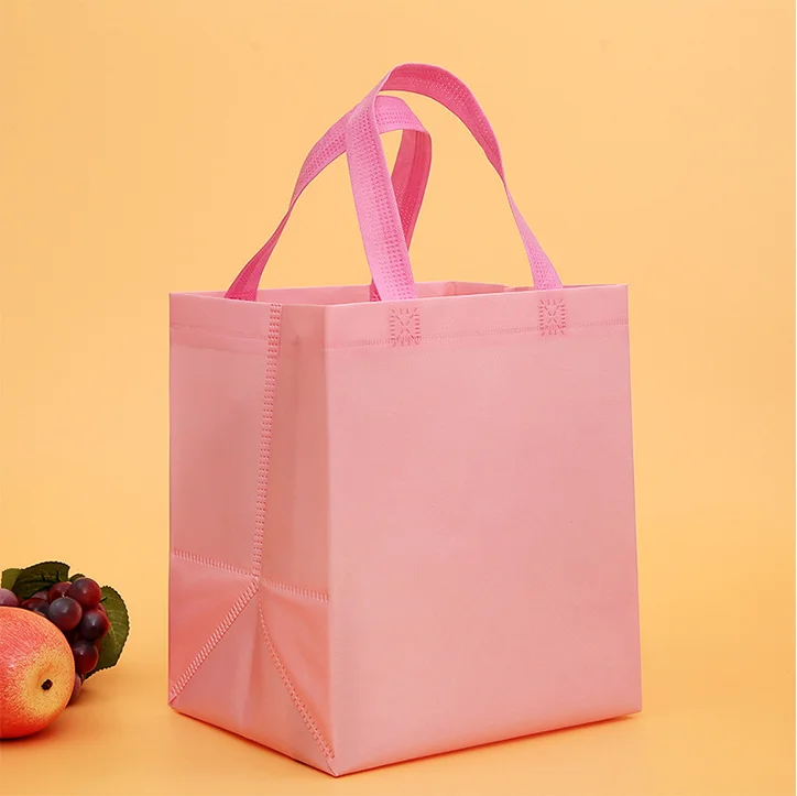 
eco friendly Customs Recycled Rpet Non Woven Bag Shopping pp non-woven fabric bag With Printing Logo tote bag 