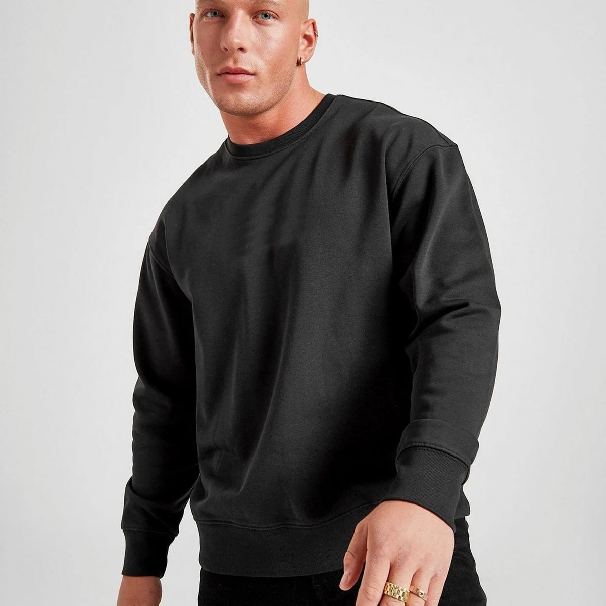 Толстовка с вышивкой на заказ свитшоты рубашки французский махровый хлопковый пуловер мужская толстовка логотипом Мужская одежда