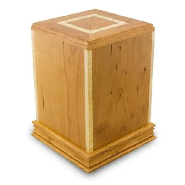 TALL WOODEN URN PORTRAIT WOODEN URN FOR PET CREMATION REMAINS FOR 200 CUBIC ASHES OR LOVED ONE MEMORIAL THINGS USE BULK SALE