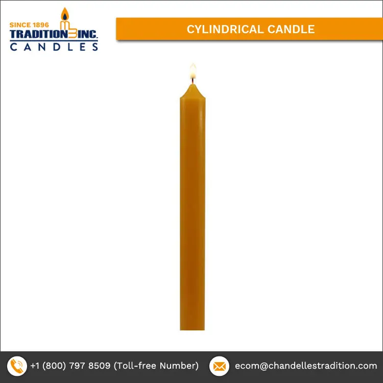  Доступно контрактное производство горячая Распродажа цилиндрической формы зеленый цвет Свеча для декора