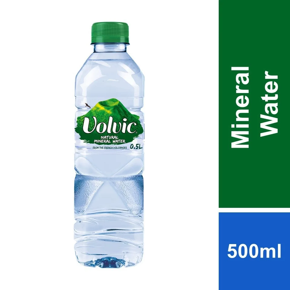 Оригинальное качество Volvic сверкающий/натуральный минеральный вода 500 мл 1L 1.5L пакеты в