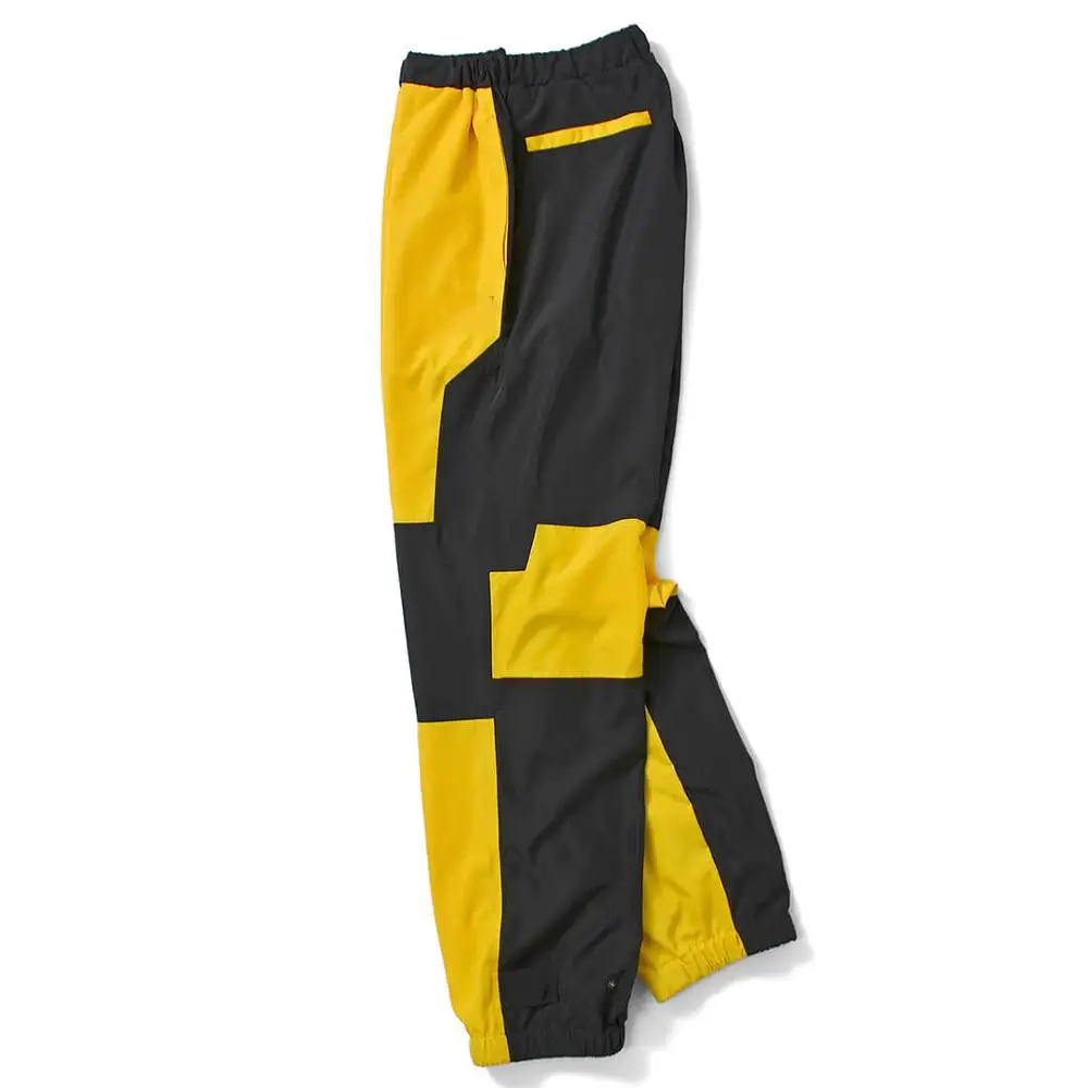  Мужские тренировочные брюки с эластичным поясом длинные спортивные штаны из нейлоновой ткани сетчатой подкладкой для мужчин