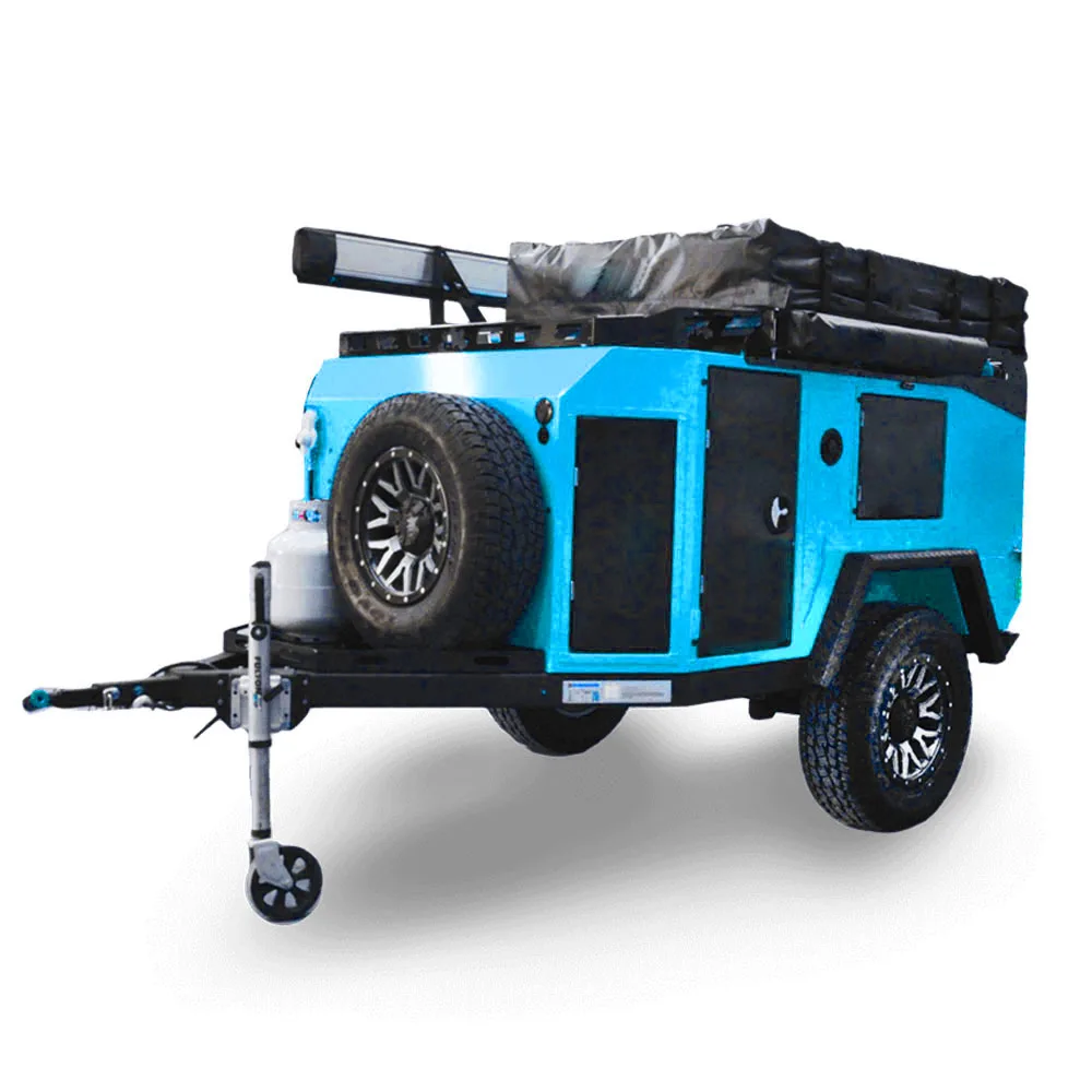 Легкий небольшой внедорожный трейлер для экспедиции Ecocampor с