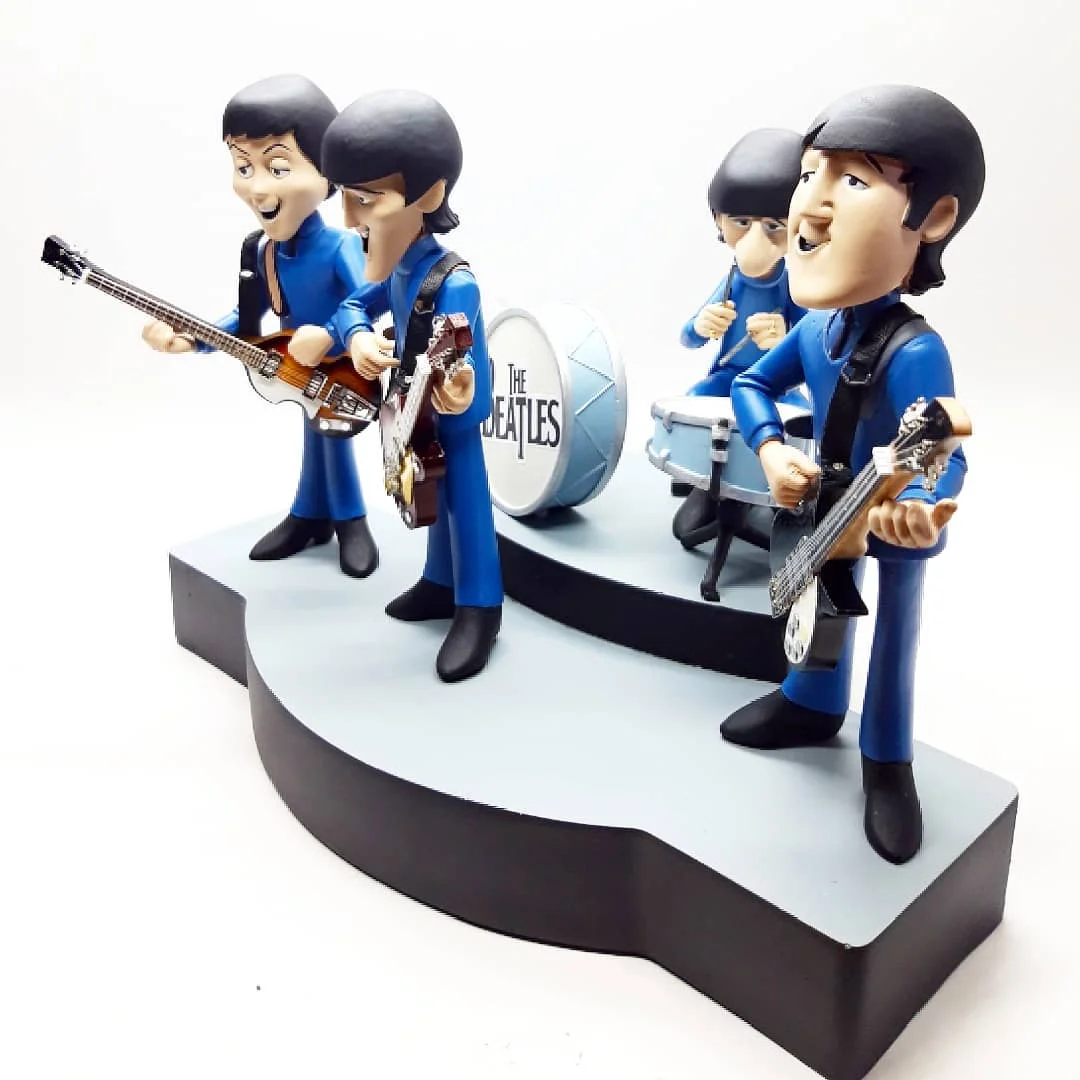 Miniature Action Figure The Beatls Set concert