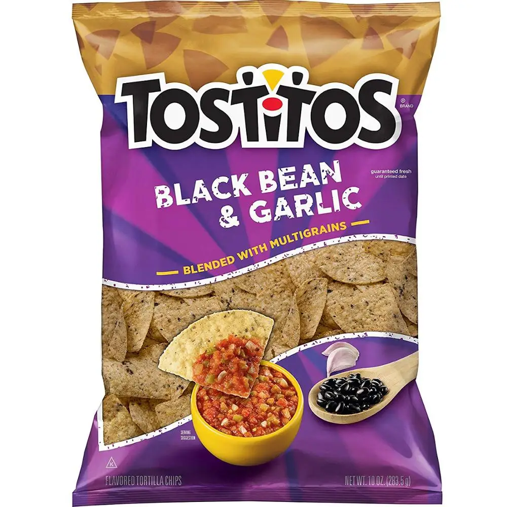
Tostitos Black Bean & Garlic Flavored Tortilla Chips 283g 