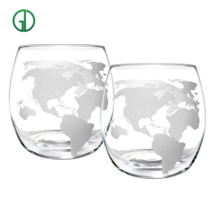 Globe decanter set borosilicate glass red wine glass whiskey glass