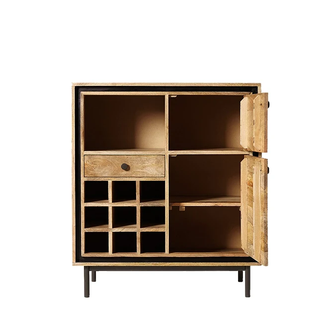  Лучший дизайн шкаф Cara из тика или красного дерева домашняя мебель