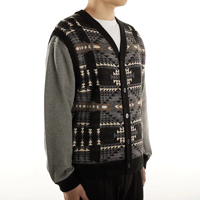 YINJ новый сезон 21FW кардиган мужской на заказ зимние мужские кардиганы молнии пальто большого размера Куртки Жилеты с v-образным