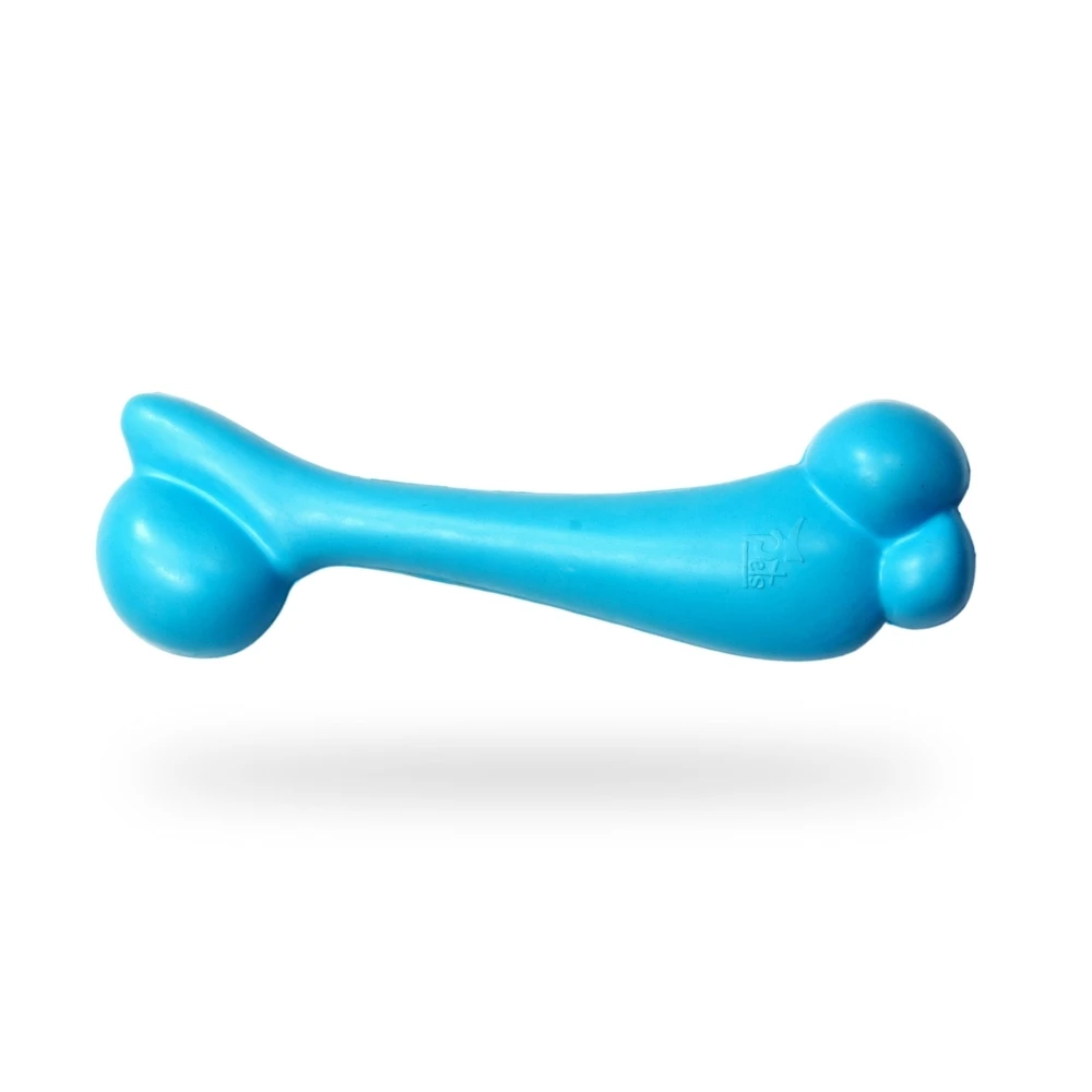 Premium Product Natural Rubber Bone Aggressive Chewers Dog Chew Toys for Interactive (Large Size)