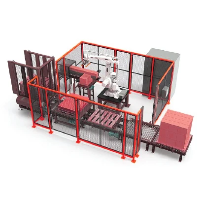 
Heavy Duty Automatic Compact Palletizer Packaging Line Robot Palletizer For Sack Packing From Malaysia 