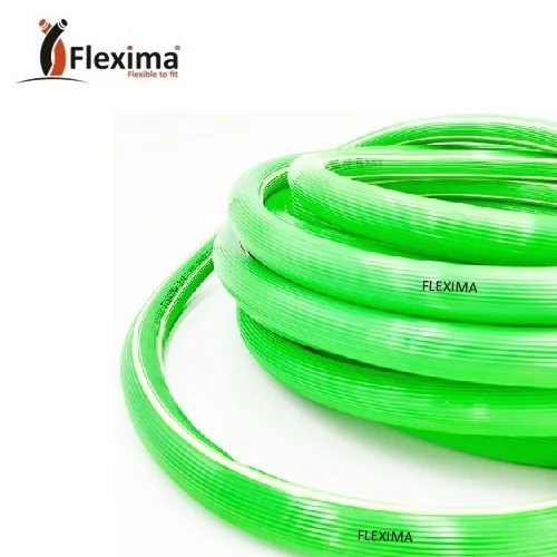  Гибкий Зеленый и черный садовый шланг Flexima из ПВХ двойного цвета размер от 0 5 дюйма до 1 25