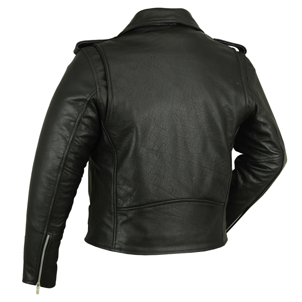 Premium Quality Leather Motorcycle Jacket Motorbike Jacket Protection for Riders Fashionable Leather Riding Jackets