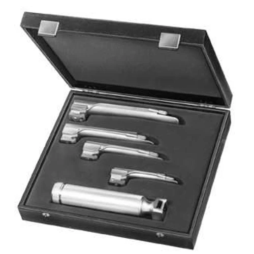 laryngoscope sets / fiber optic laryngoscope set / ent laryngoscope set