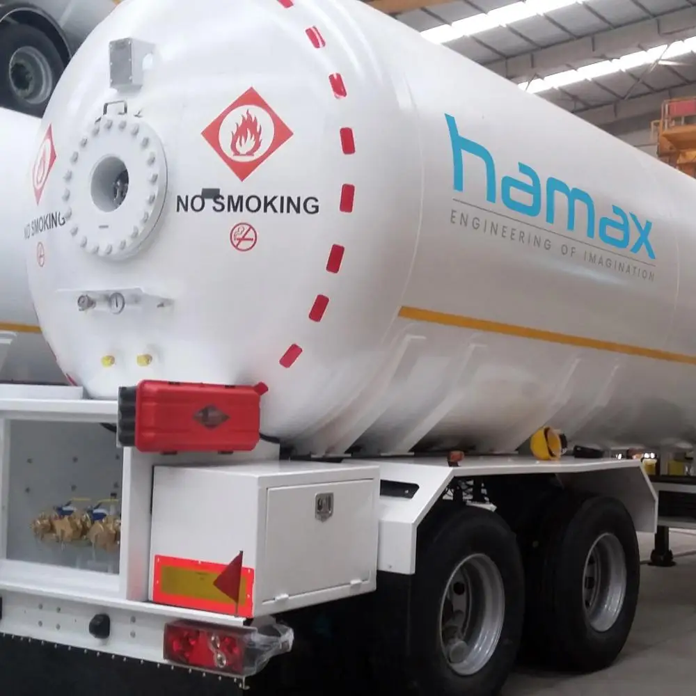 
Полуприцеп LPG 57m3, богги-ось 