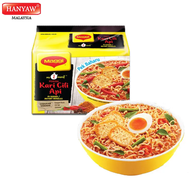 [Malaysia]Fast Shipping + Halal Certified Kari Cili Api Instant Noodle  (12 X 5 X 79G / Ctns)