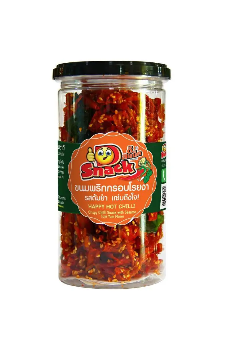 Crispy Chili Snack with Sesame from Thailand