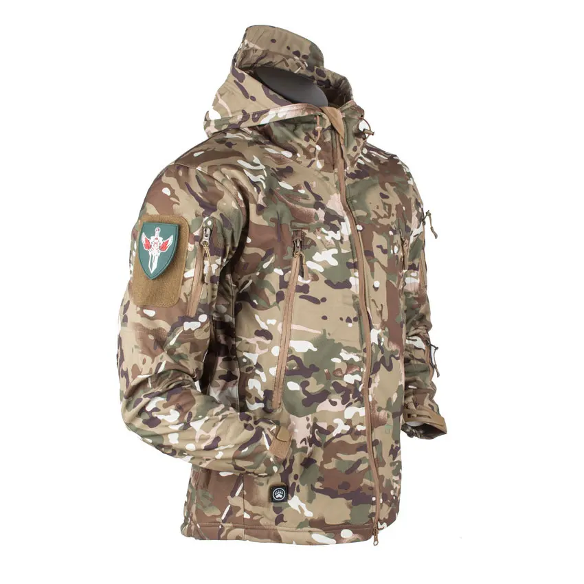 Новейшие водонепроницаемые куртки, дышащие мужские водонепроницаемые боевые флисовые куртки, уличные толстовки, мужская куртка softshell оптом