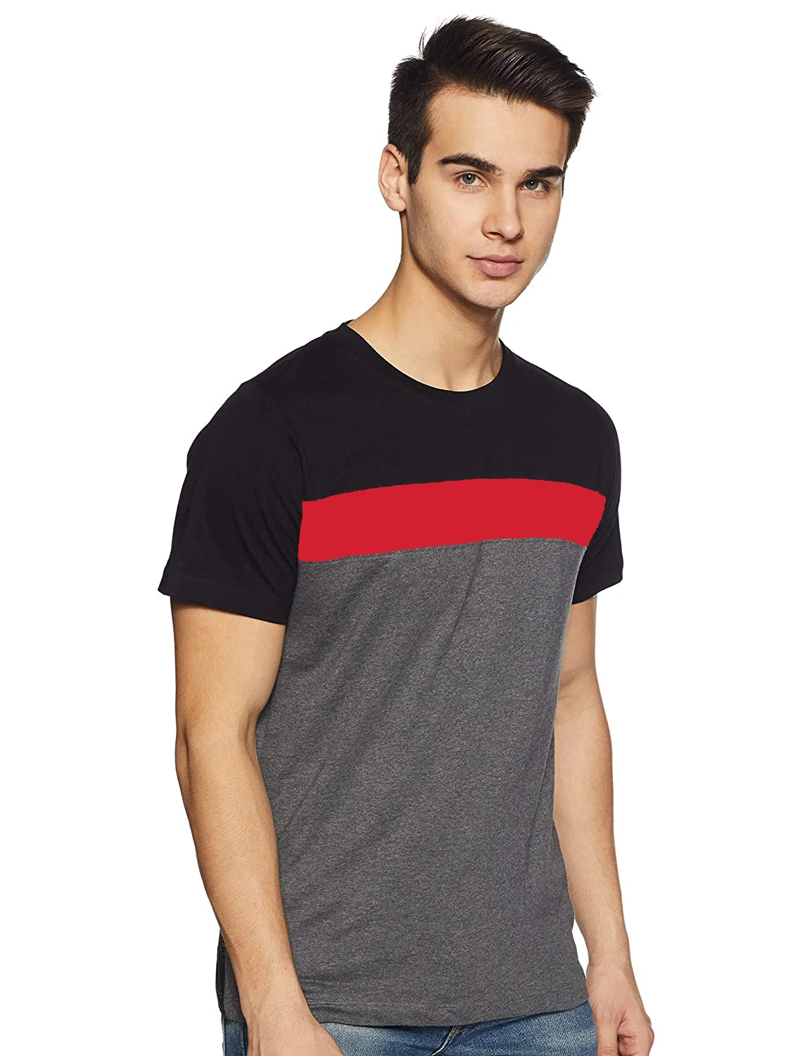 Новый дизайн оптовая продажа Мужская футболка из 100% хлопка 2021 дешевые простые мужские футболки на заказ с круглым вырезом без рисунка