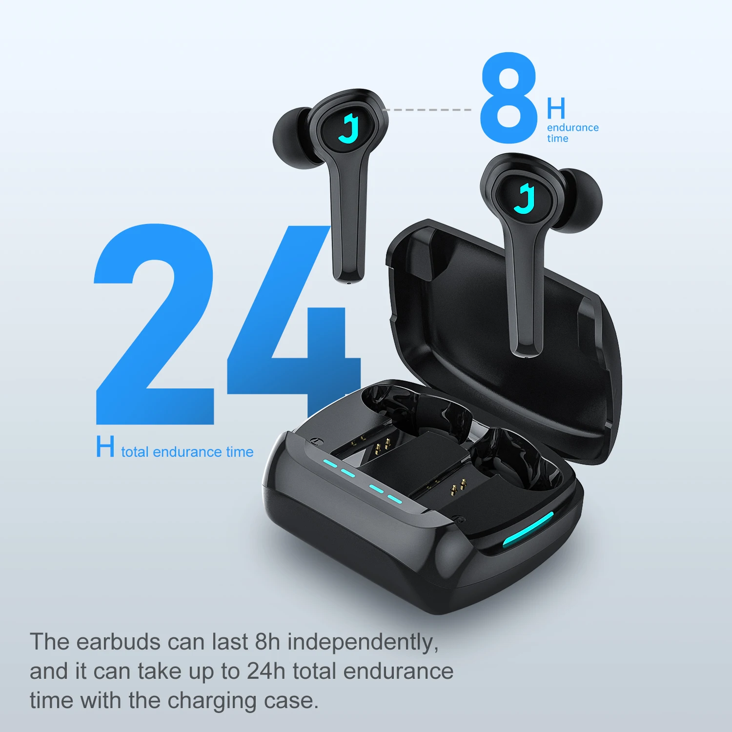 JOYROOM JR-TP1 2021 new arrival in ear gaming earphone BT 5.0 stable transmission wireless earbuds for mobile smartphone