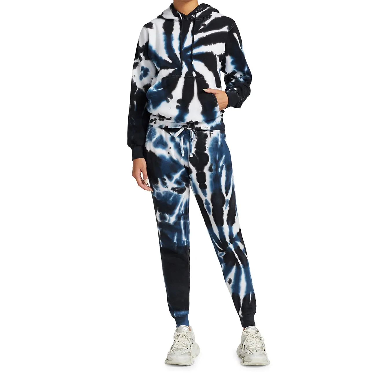 Quality Fabric Women Fashionable Tie Dye Hoodies