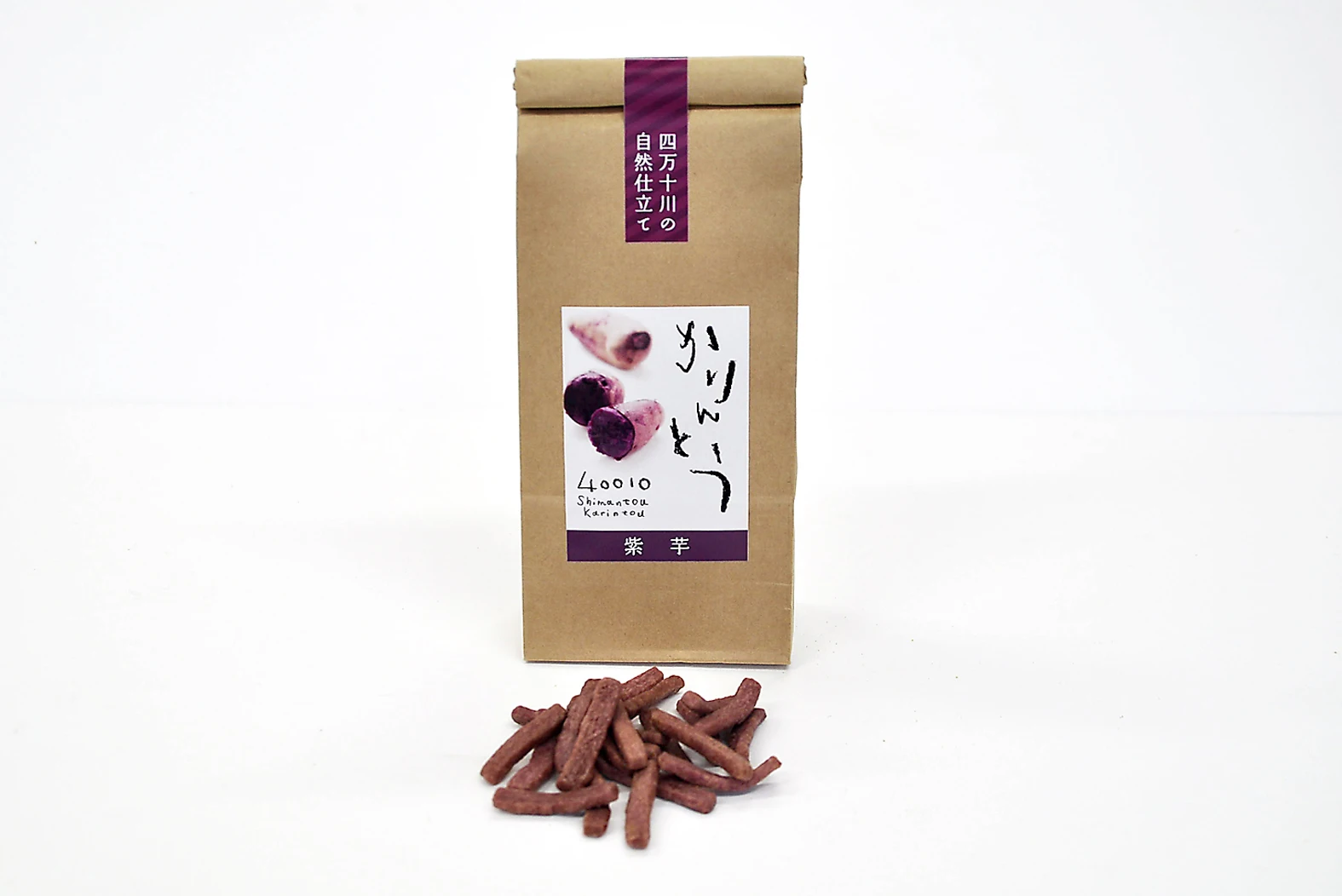 KARINTO-Japanese deep fried brown sugar snack, Japanese traditional snack made in Japan-40010 Purple potato (4571320782083)