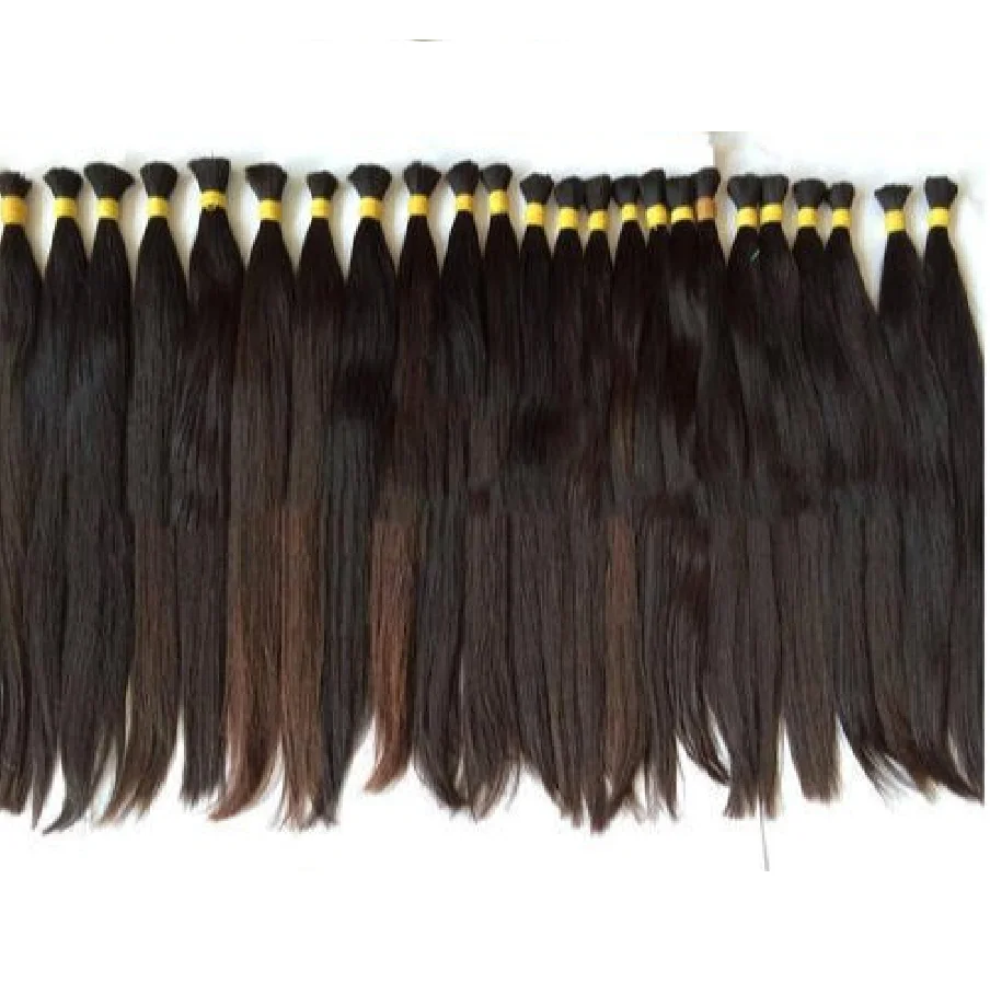 Factory Price Double Drawn Vietnamese Bulk Hair Pure Hair Without Chemicals High Quality Good Price For Sale raw vietnamese hair