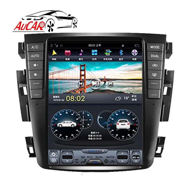 AuCar 10.4 Android 9.0 GPS Navigation Auto Multimedia DVD Player Car Video Radio Stereo Carplay For Nissan Teana J31 2003-2007
