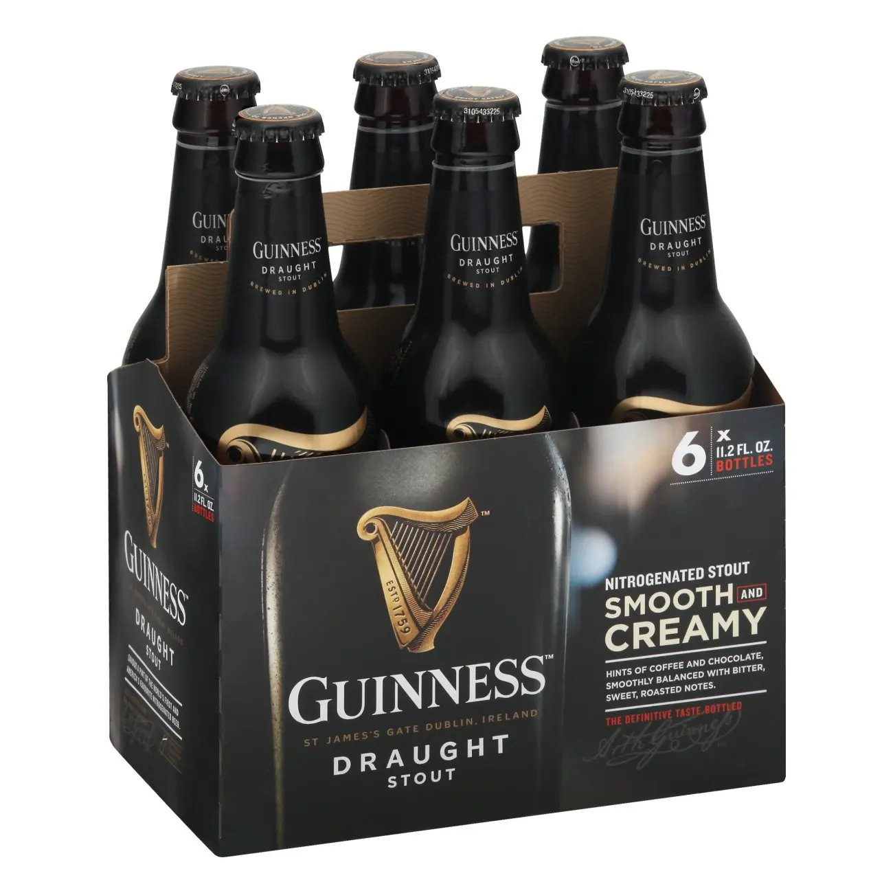 24 шт. в упаковке пивной спиртовой напиток Guinness (320 мл x 24)