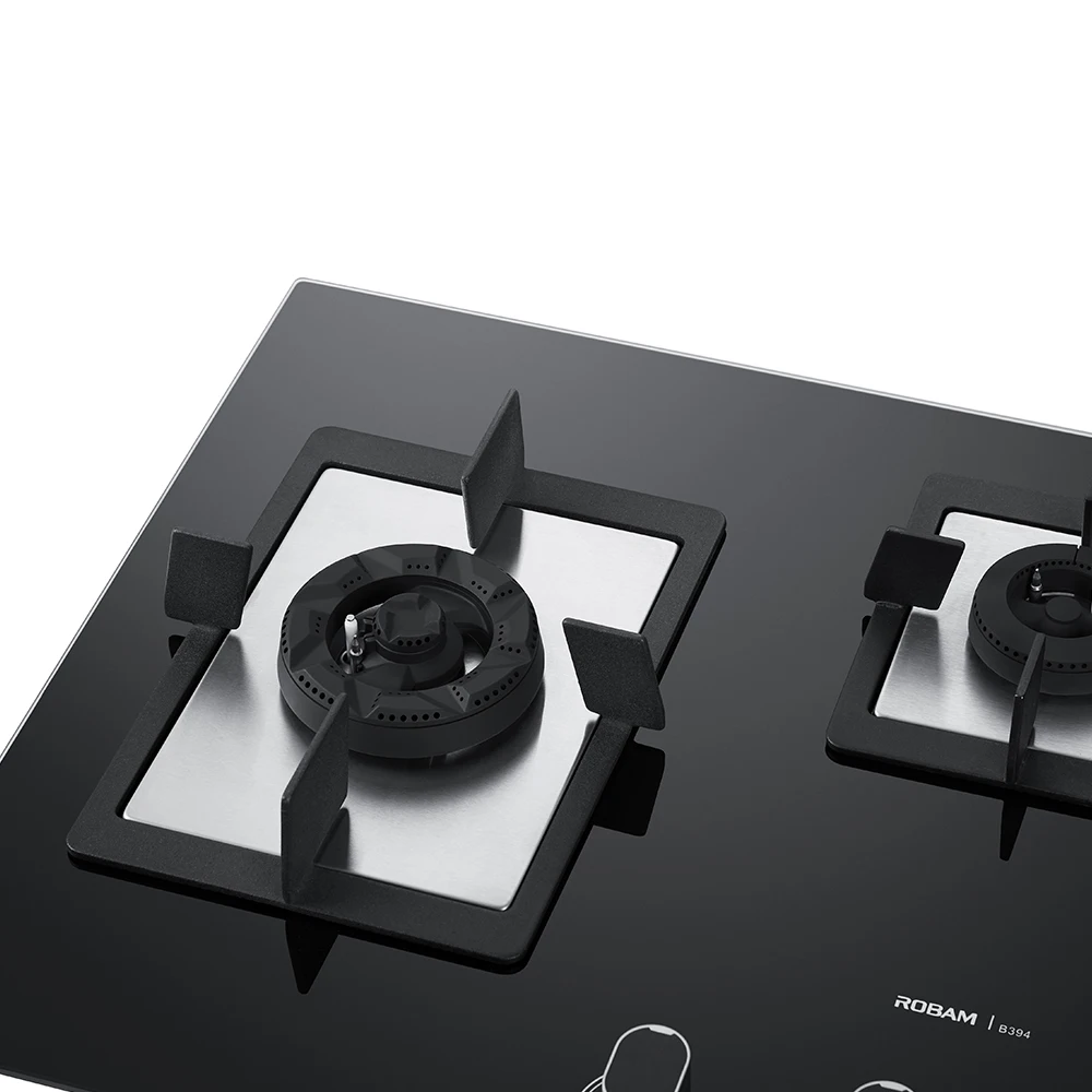 Natural Gas / LPG Stainless Steel  Three Burners Electric Appliance New Design Excellent B22