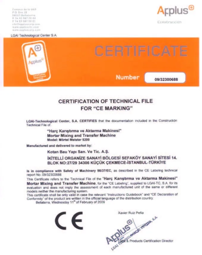 Mortel Meister PPE 80 Mortar Mixing and Transfer Machine - Double Piston