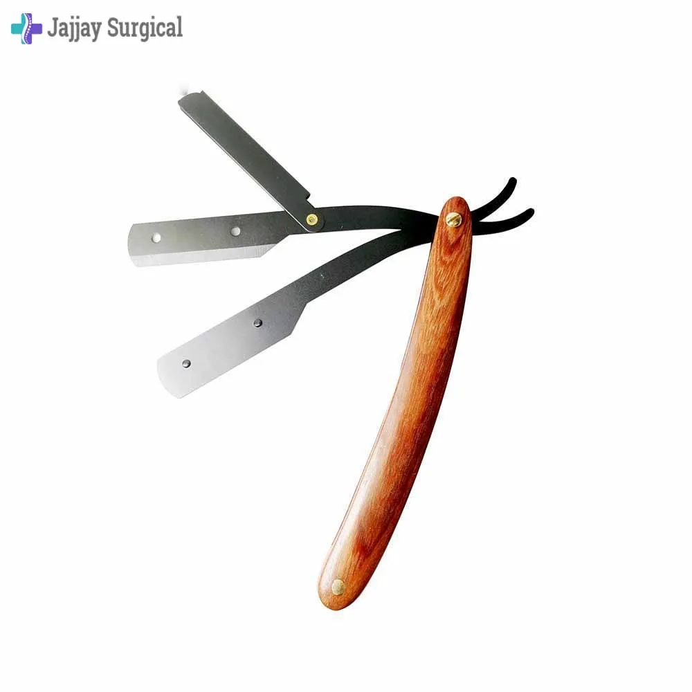 Новая складная бритва из нержавеющей стали для бровей и бороды инструмент профессионального парикмахера с прямыми краями